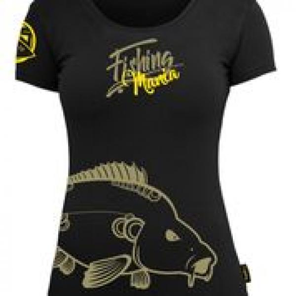 T-Shirt Woman Carpfishing Mania Größe S